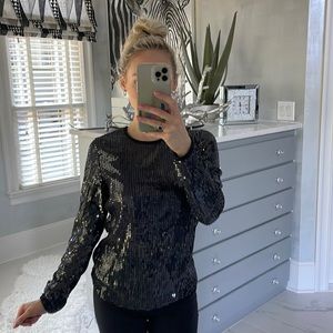 free people sequin top